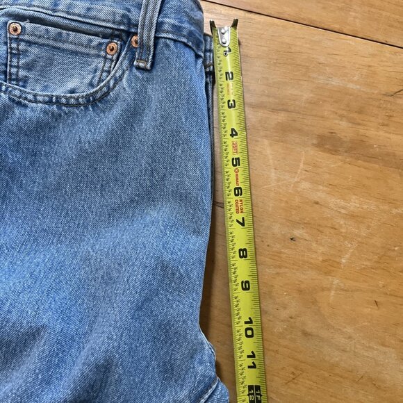 Levi's 501 Cutoff Jean Shorts Sz 32 Waist 11” inseam Cut To What Your Preference - Picture 6 of 10